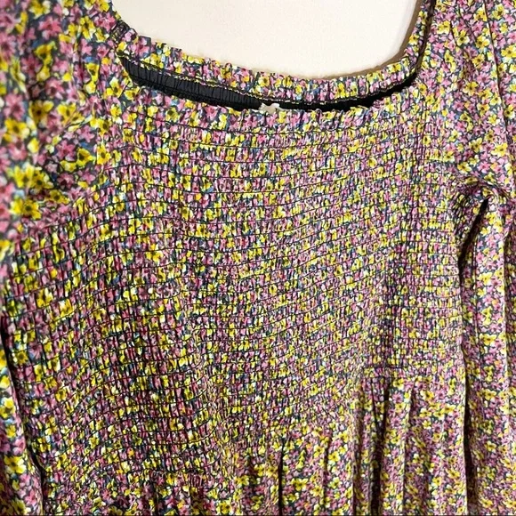 J Crew Liberty Fabric NWT! Organic Cotton Ditsy Floral Daydream Dress Size: 2X - Picture 5 of 8